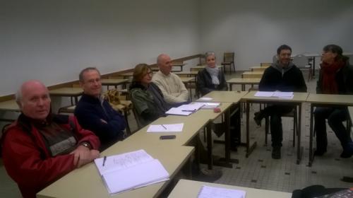 Runion syndicale  studieuse et constructive avec Jean-Michel SEROT
